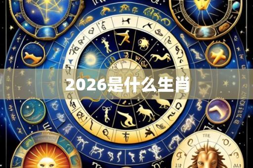 2026是什么生肖