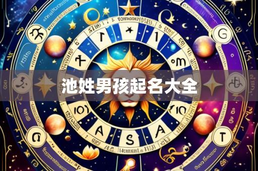 池姓男孩起名大全