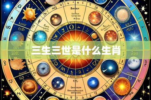 三生三世是什么生肖