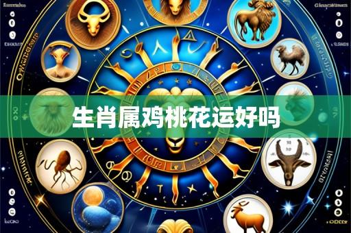 生肖属鸡桃花运好吗