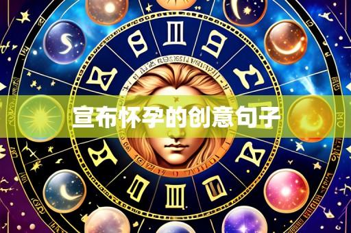 宣布怀孕的创意句子