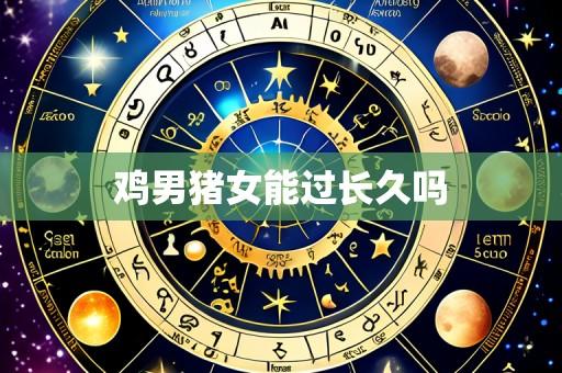 鸡男猪女能过长久吗