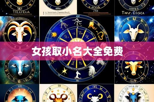 女孩取小名大全免费