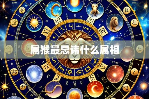 属猴最忌讳什么属相