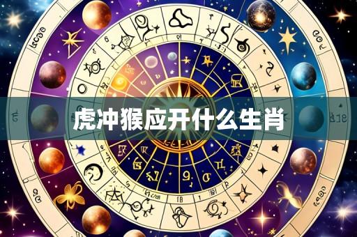 虎冲猴应开什么生肖