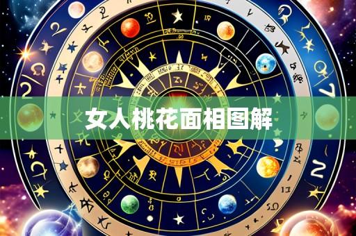 女人桃花面相图解