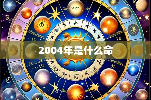 2004年是什么命