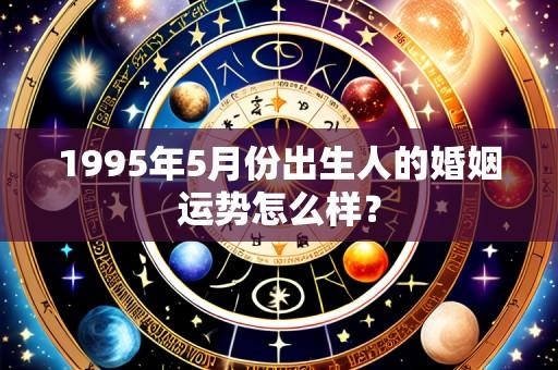 1995年5月份出生人的婚姻运势怎么样?