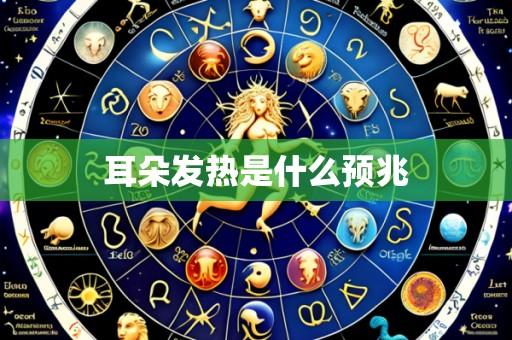 耳朵发热是什么预兆