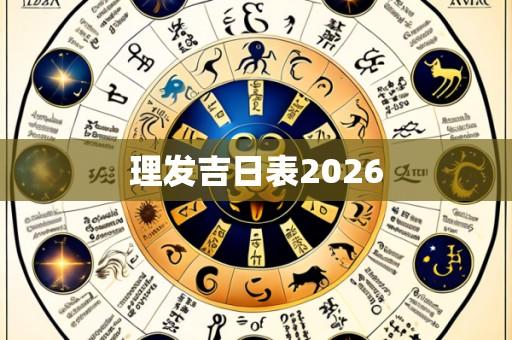理发吉日表2026