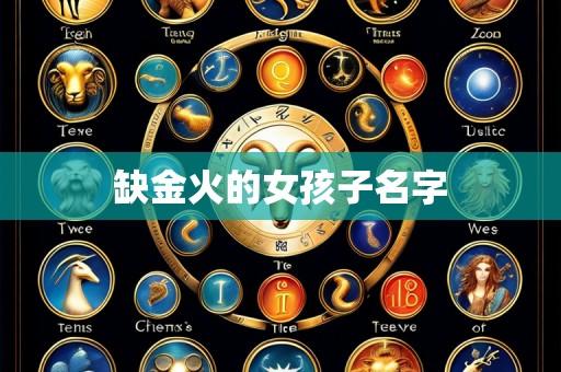 缺金火的女孩子名字