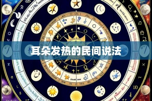 耳朵发热的民间说法