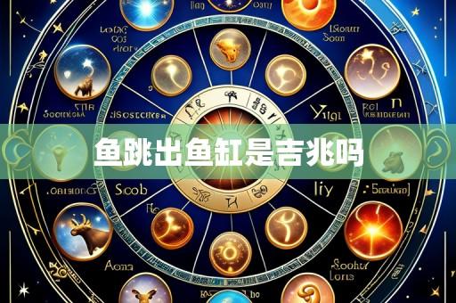 鱼跳出鱼缸是吉兆吗