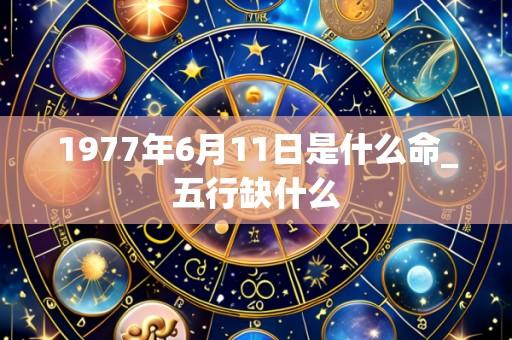 1977年6月11日是什么命_五行缺什么