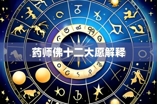药师佛十二大愿解释