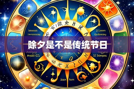 除夕是不是传统节日