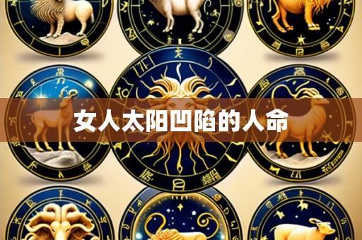 女人太阳凹陷的人命