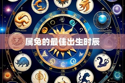 属兔的最佳出生时辰