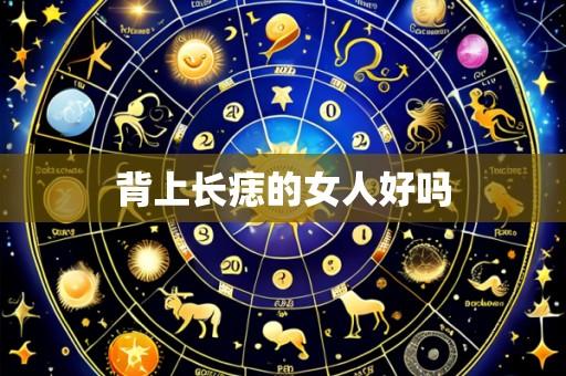 背上长痣的女人好吗