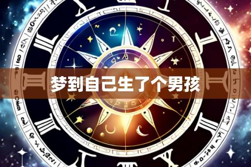 梦到自己生了个男孩