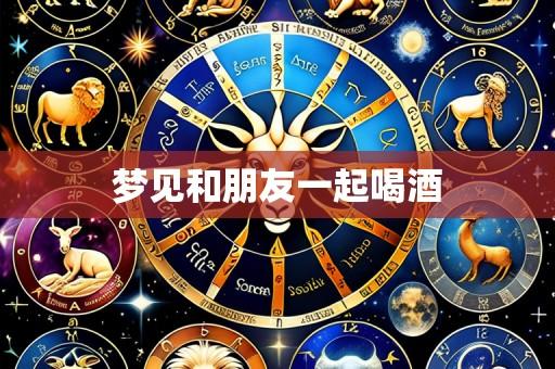 梦见和朋友一起喝酒