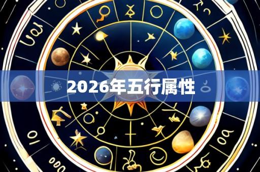 2026年五行属性