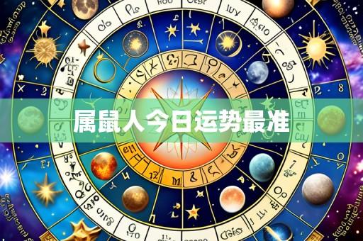 属鼠人今日运势最准