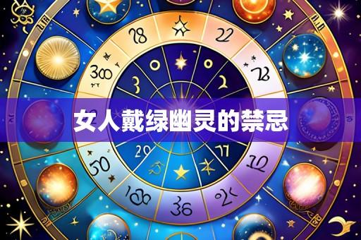 女人戴绿幽灵的禁忌