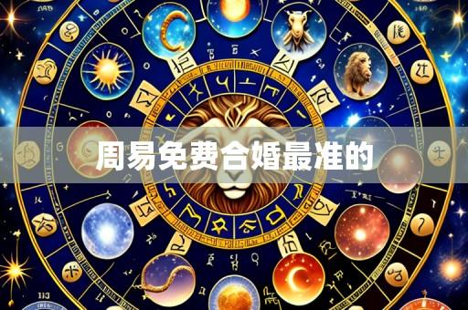 周易免费合婚最准的