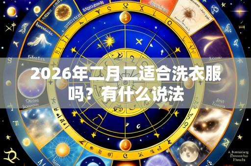 2026年二月二适合洗衣服吗？有什么说法