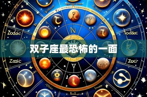 双子座最恐怖的一面