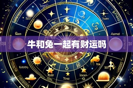 牛和兔一起有财运吗