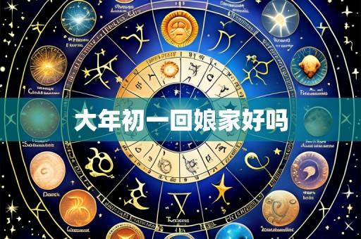 大年初一回娘家好吗