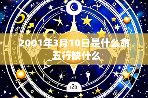 2001年3月10日是什么命_五行缺什么