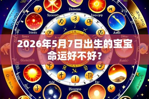 2026年5月7日出生的宝宝命运好不好?