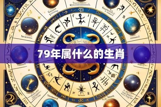 79年属什么的生肖