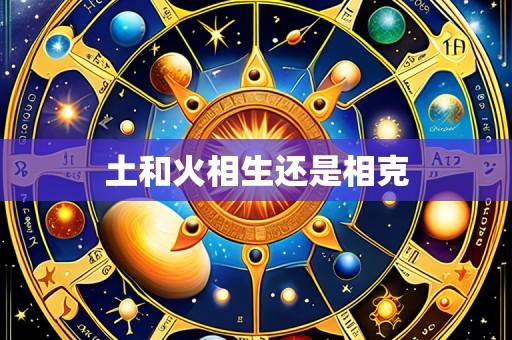 土和火相生还是相克