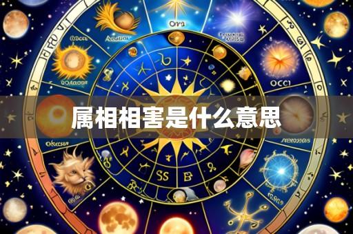 属相相害是什么意思