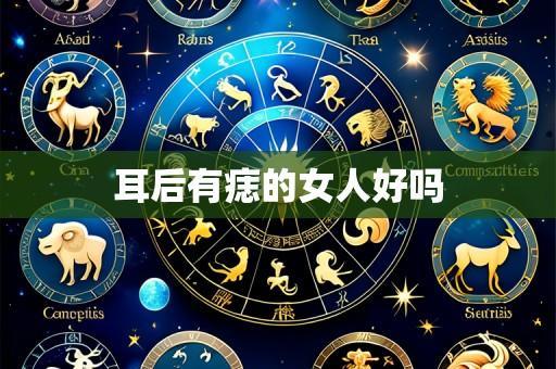 耳后有痣的女人好吗