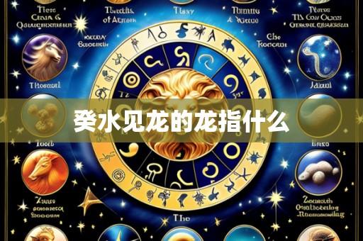 癸水见龙的龙指什么
