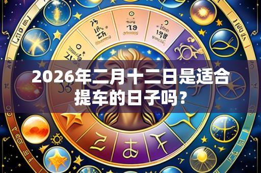 2026年二月十二日是适合提车的日子吗?