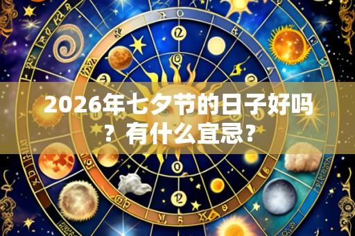 2026年七夕节的日子好吗？有什么宜忌？