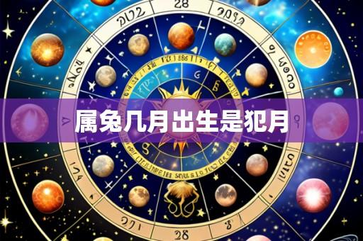 属兔几月出生是犯月