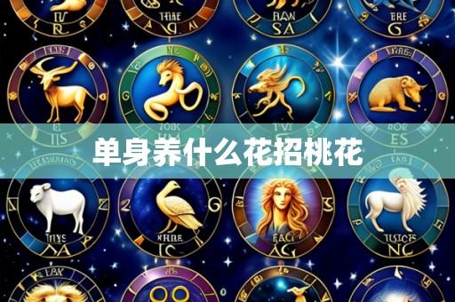 单身养什么花招桃花