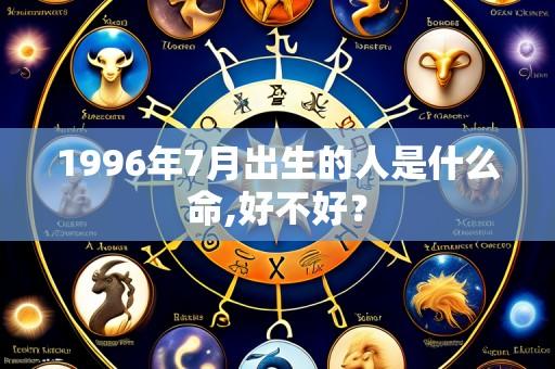 1996年7月出生的人是什么命,好不好?