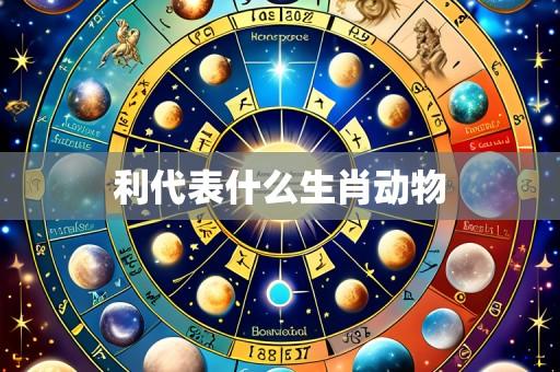 利代表什么生肖动物