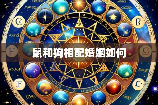 鼠和狗相配婚姻如何