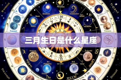 三月生日是什么星座