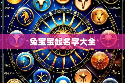 兔宝宝起名字大全
