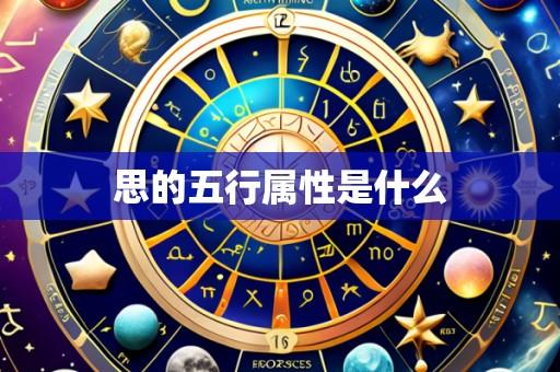 思的五行属性是什么
